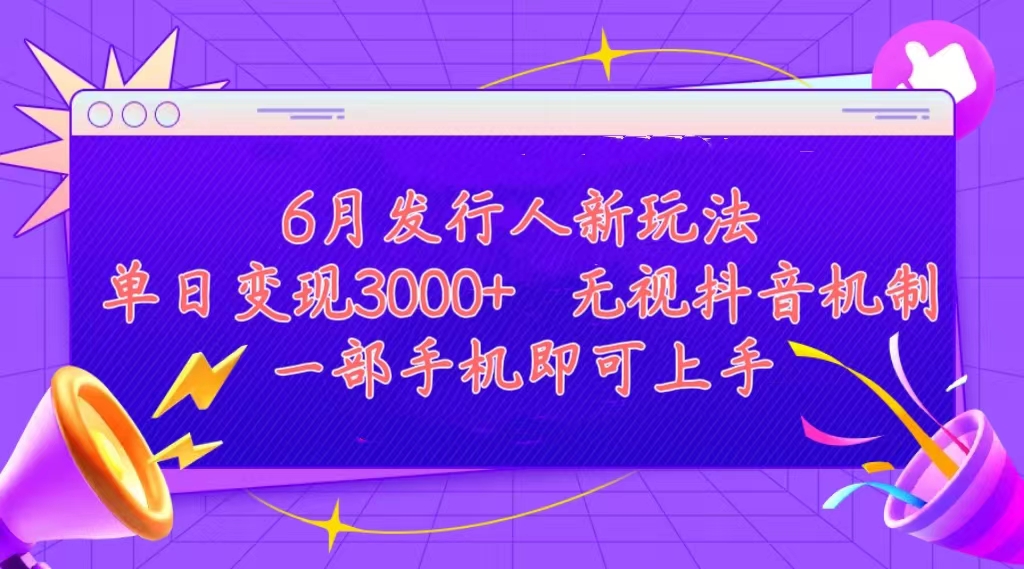 （11198期）发行人计划最新玩法，单日变现3000+，简单好上手，内容比较干货，看完就能上手_中创网