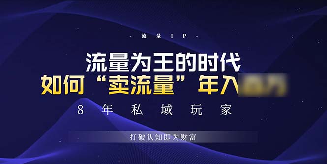 （13433期）未来如何通过“卖流量”年6-7位数，跨越一切周期绝对蓝海项目_中创网